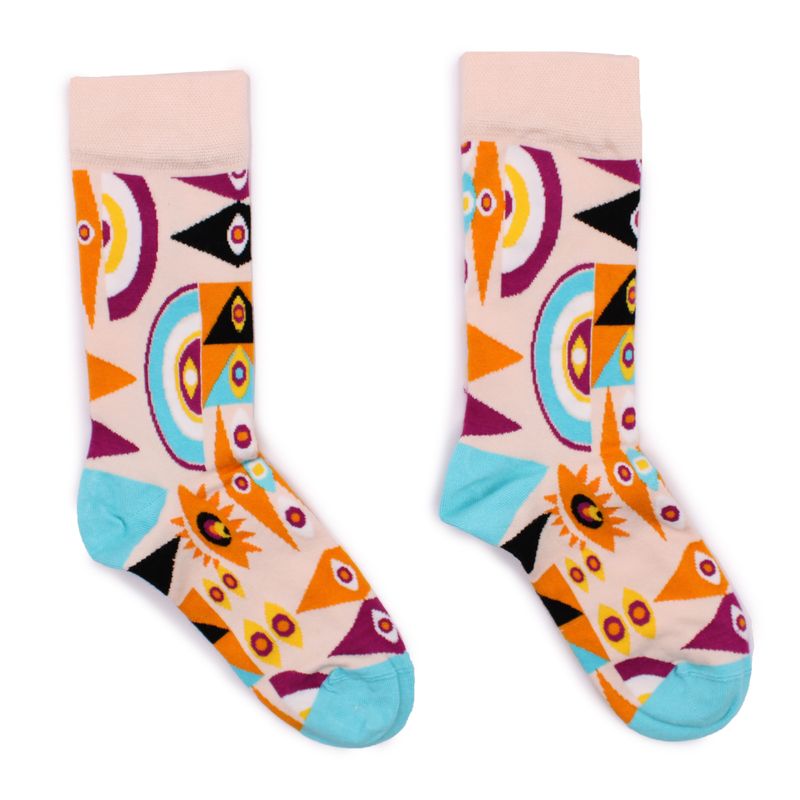 Chaussettes en Bambou Hop Hare (36-40) - Mauvais Œil Psychédélique