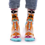 Chaussettes en Bambou Hop Hare (36-40) - Mauvais Œil Psychédélique