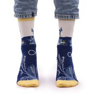 Chaussettes Bambou Hop Hare (36-40) - Chat de Minuit