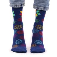 Chaussettes Bambou Hop Hare (36-40) - Chakra Arc-en-ciel
