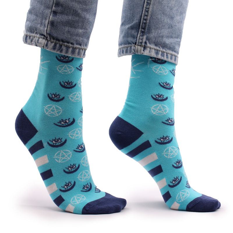 Chaussettes Bambou Hop Hare (36-40) - Pentagramme et Mauvais Œil