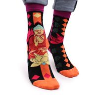 Chaussettes Bambou Hop Hare (36-40) - Bouddha Rose & Lotus