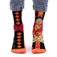 Chaussettes Bambou Hop Hare (36-40) - Bouddha Rose & Lotus