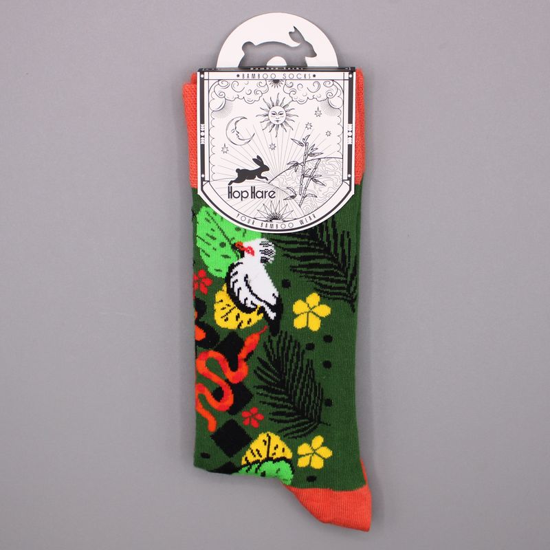 Chaussettes Bambou Hop Hare (36-40) - Bali Jungle