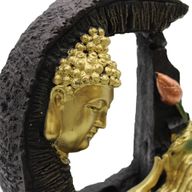 Fontaine de Table - 30cm - Bouddha Doré & Lotus