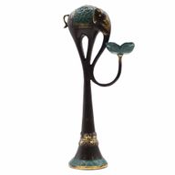 Grande Bougie Éléphant d'Art / Porte-Encens