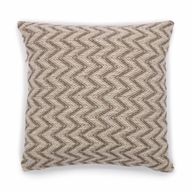 Housse de Coussin Classique - Chevron Large Gris - 40x40cm