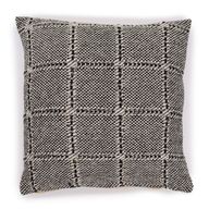 Housse de Coussin Classique - Carrés Gris - 40x40cm