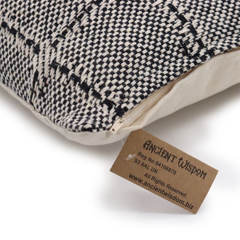 Housse de Coussin Classique - Carrés Gris - 40x40cm