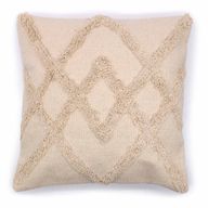 Housse de Coussin Classique - Croisillons Crème - 45x45cm