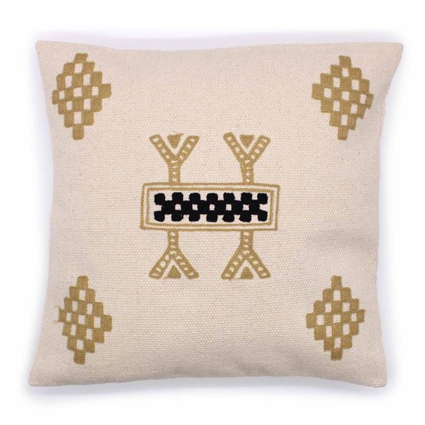Housse de Coussin Classique - Design Berbère - 45x45cm