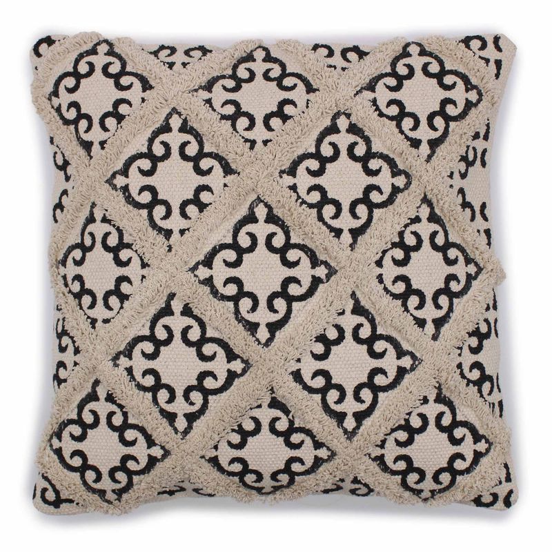 Housse de Coussin Classique - Croisillons & imprimés - 45x45cm