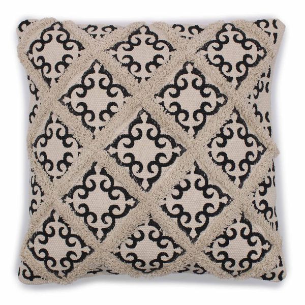 Housse de Coussin Classique - Croisillons & imprimés - 45x45cm