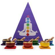 Coffret Cadeau Bols Chantants - Chakra Pyramide