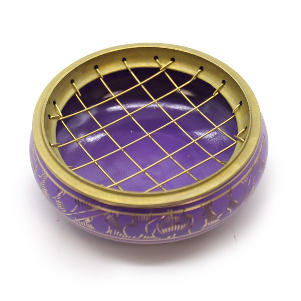 Brûleur d'Encens pour Charbon de Bois - Chakra - Couronne