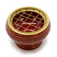 Grand Brûleur d'Encens pour Charbon de Bois - Chakra - Sacré