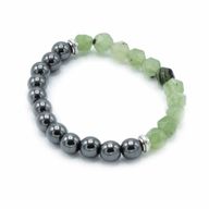 Bracelets Pierres Précieuses Facettes Magnétique - Jade