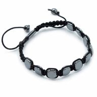Bracelets Shamballa Hématite Magnétique - Coins Ronds