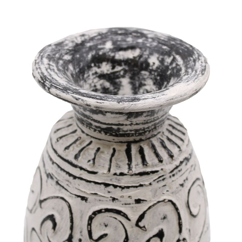 Vase en Forme de Tourbillons - Crème