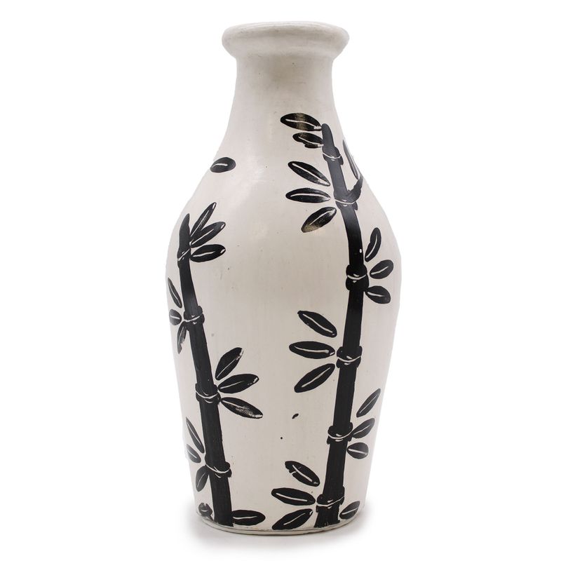 Vase avec Motif Bambou - Naturel