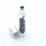 Flacon Roll-on Huile Essentielle & Pierres Précieuses - Sodalite - Bouchon Argenté