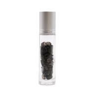 Flacon Roll-on Huile Essentielle & Pierres Précieuses - Tourmaline Noire - Bouchon Argenté
