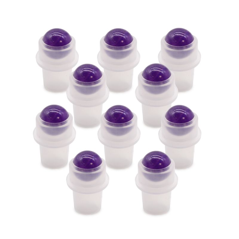 Embout Roll-on Pierre Précieuse pour Flacon 5ml - Améthyste