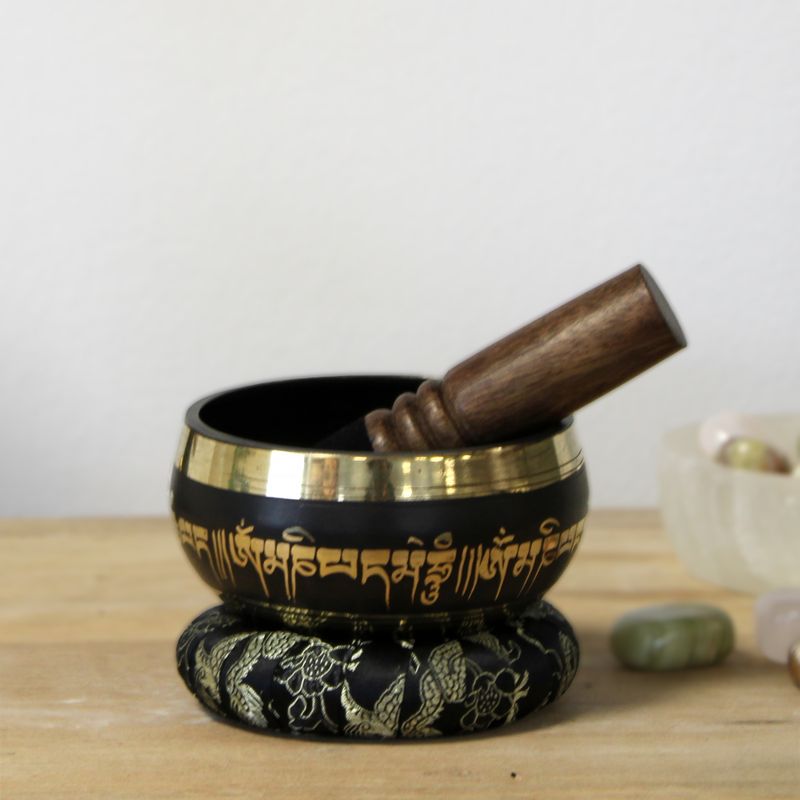 Ensemble de Bols chantants Fleur de lotus