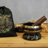 Ensemble de Bols chantants Fleur de lotus