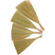 Pack de 4 Balais Fan en Feuilles de Pampa - Naturelles différentes tailles