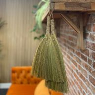 Pack de 4 Balais Fan en Feuilles de Pampa - Naturelles différentes tailles