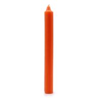 Bougies de Table en vrac de couleur unie - Orange rustique - Paquet de 100