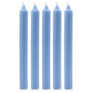 Bougies de Table de couleur unie en vrac - Bleu de mer rustique - Paquet de 100