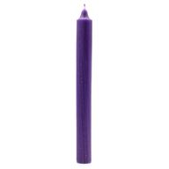 Bougies de Table de couleur unie en vrac - Violet rustique - Paquet de 100