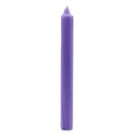 Bougies de Table de couleur unie en vrac - Lila rustique - Paquet de 100