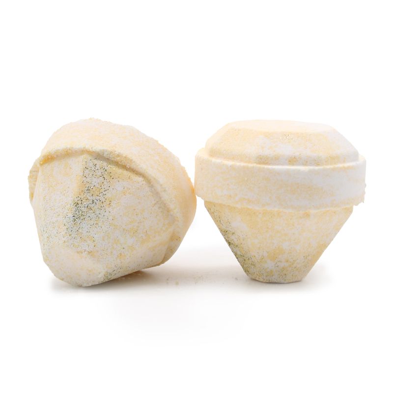 Bombe de Bain Rubis - Blanc & Or
