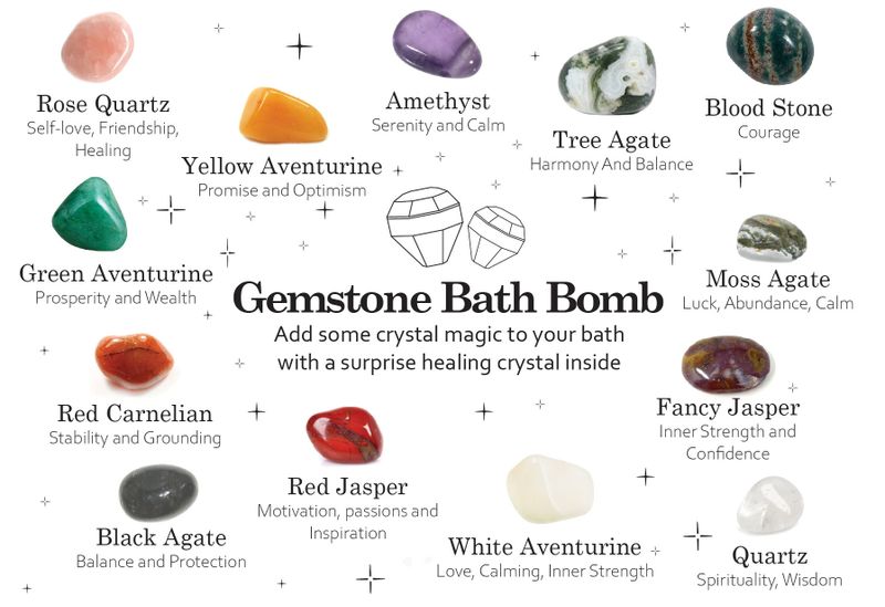 Bombe de Bain Rubis - Blanc & Violet
