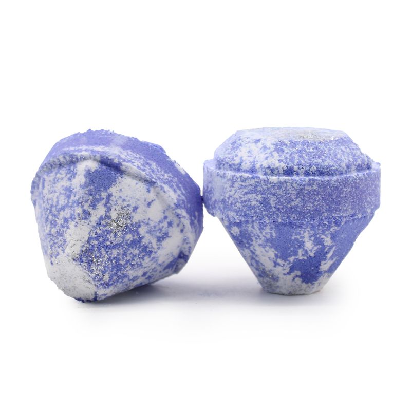 Bombe de Bain Rubis - Blanc & Bleu
