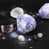 Bombe de Bain Rubis - Blanc & Bleu