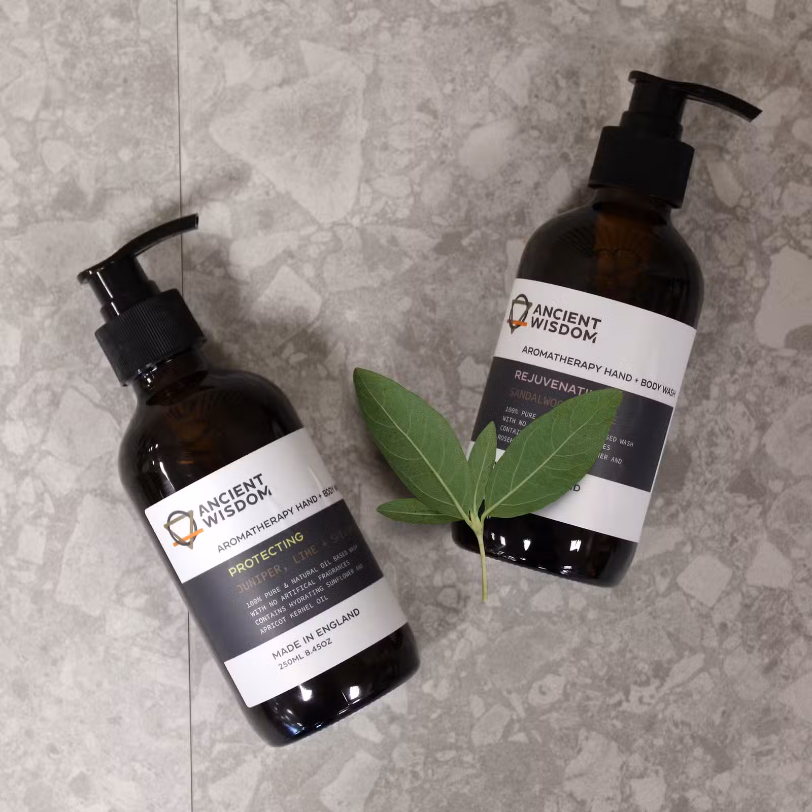 Gel Lavant Mains et Corps Aromathérapie Ancient Wisdom