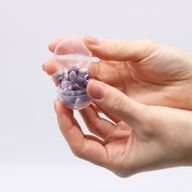 Bombe de bain bracelet en améthyste