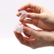 Bombe de Bain avec Bracelet en Pierres Précieuses - Quartz Rose