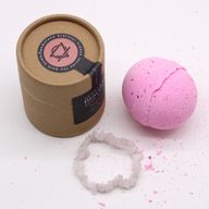 Bombe de Bain avec Bracelet en Pierres Précieuses - Quartz Rose