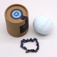 Bombe de bain bracelet en sodalite
