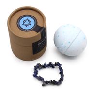 Bombe de Bain avec Bracelet en Pierres Précieuses - Sodalite