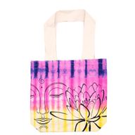 Sac en Coton Tye-Dye (6oz) - 38x42x12cm - Lotus Buddha - Multi Col - Anse Naturelle