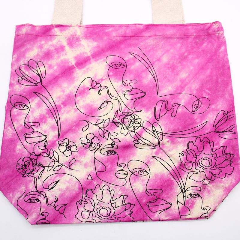 Sac en Coton Tye-Dye (6oz) - 38x42x12cm - Joli Visage - Magento - Anse Naturelle