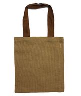 Grand Tote Bag en Jute - 5 anses de différentes couleurs assorties