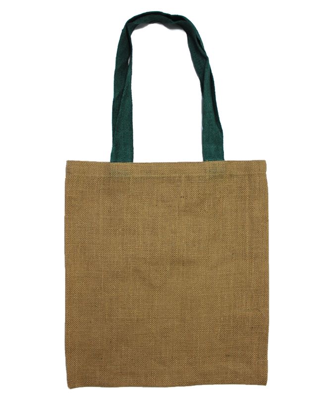 Grand Tote Bag en Jute - 5 anses de différentes couleurs assorties