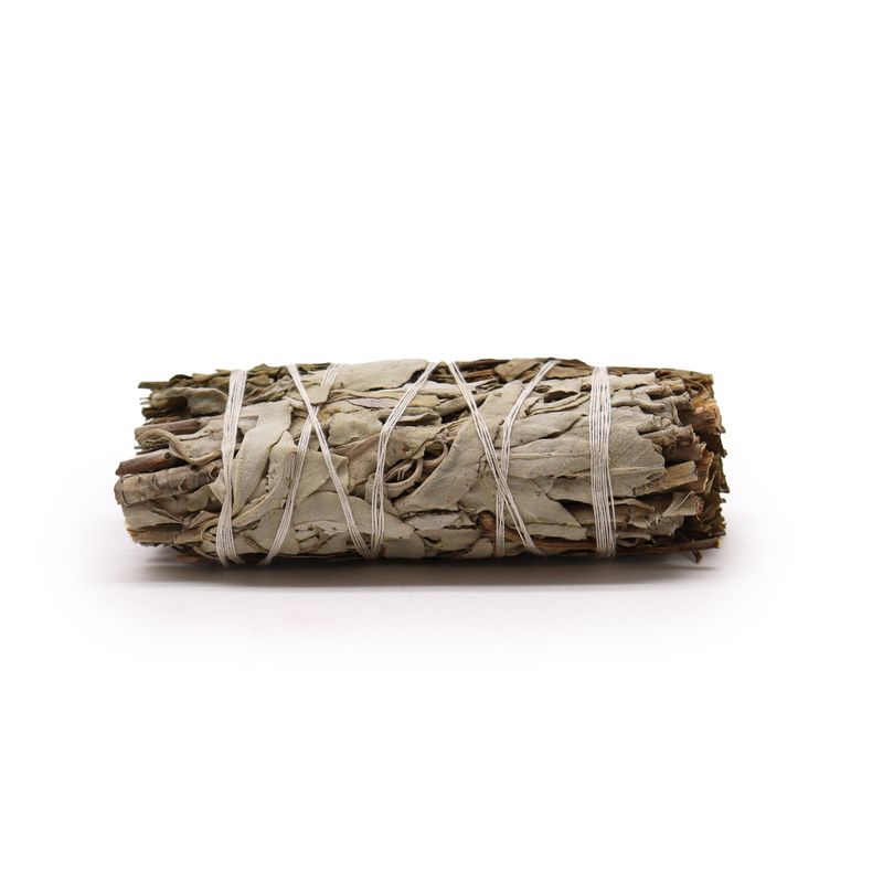 Bâton de Maculage - Sauge Blanche & Feuillage de Pirul